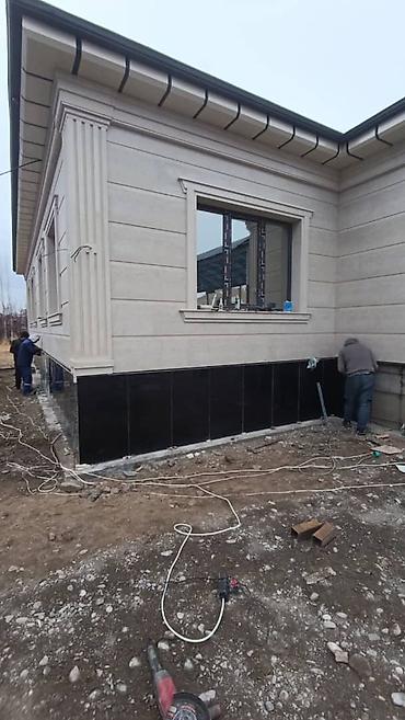 Фасадные гранитные плитки: Новый, Размер: 600 × 1200 мм, Серый, Установка, Гарантия, Бесплатный выезд — 15