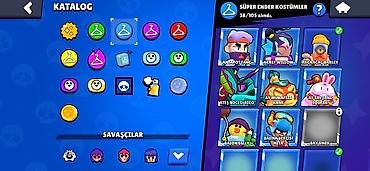 random pubg hesap: Brawl Stars oyunu üçün inkişaf etmiş hesab - Kupa sayı: 34 292 - — 7