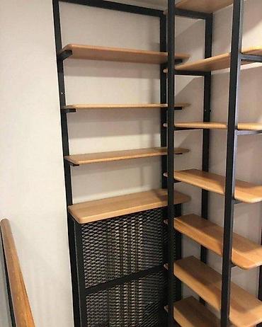 plave stolice: MASKA ZA RADIJATOR POLICA ZA KNJIGE | Izrada nameštaja po meri — 7