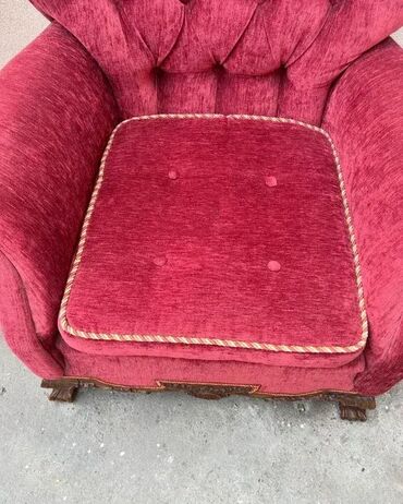 Stilske fotelje: Stara stilska BERZERA fotelja - lavlje šape 🛋️🦁 Chippendale stara — 11