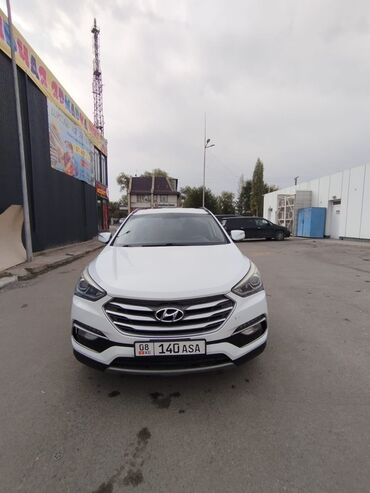 рассрочка машиналар: Hyundai Santa Fe: 2018 г., 2.4 л, Автомат, Бензин, Кроссовер