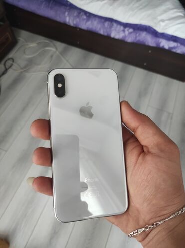 ucuz qiymətə telefon: IPhone X, 256 GB, Ağ