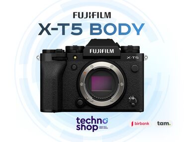 fujifilm fotoaparat: Fujifilm X-T5 Body Sifariş ilə ✅ Hörmətli Müştərilər “Technoshop