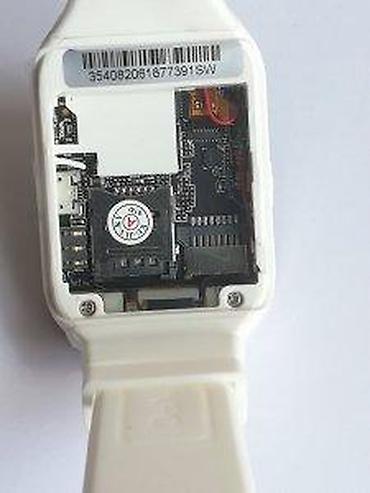 Smart satovi: Pametni sat – bele boje, sa slotom za SIM i microSD karticu Glavne — 1