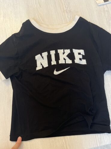 базовые мужские футболки: Futbolka, Nike, M, rəng - Qara
