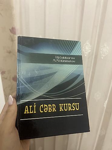 Kitablar və jurnallar: Məhsul: “Ali Cəbr Kursu” kitabı GDU-da oxuyan tələbələr üçün lazım — 1