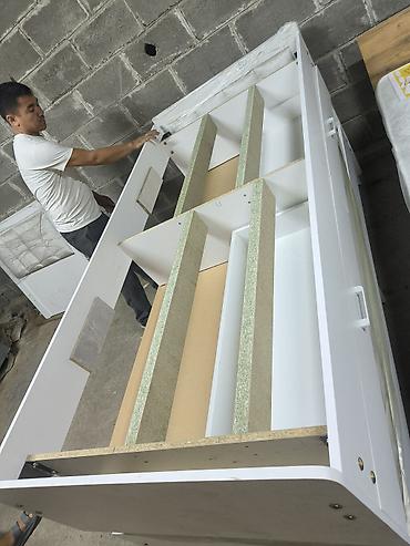 bunk bed: Односпальная кровать, Новый, С матрасом, длина - 190 см — 3