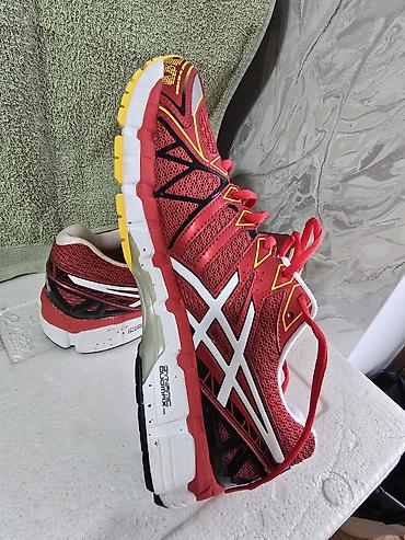 Кроссовки и спортивная обувь: Мужские кроссовки, 45, Asics, Новый, цвет - Красный — 4