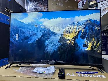 Телевизоры: Телевизор samsung 43Q80 smart Android tv с интернетом youtube, 110 см — 16