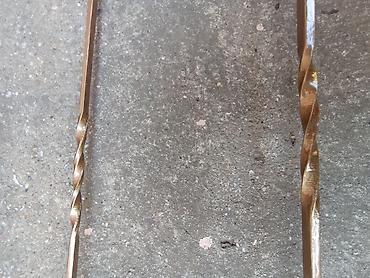 rostilji za dvoriste cene: Lopatica i grtač žara pri pečenjukovano, dužine 110 cm,zaštitna — 3