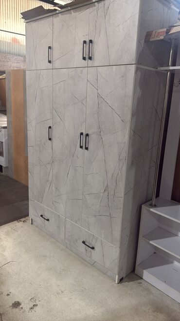 Шкафы для одежды: Шкаф для одежды, Новый, Прямой, ЛДСП — 6