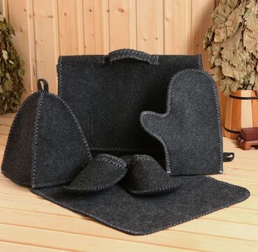 бочок для бани: Набор для бани в набор входит шапка рукавичка сидушка тапочки и сумка