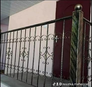 Balkon məhəccərləri: Balkon məhəccəri, Dəmir, Pulsuz çatdırılma, Ödənişli çatdırılma — 7