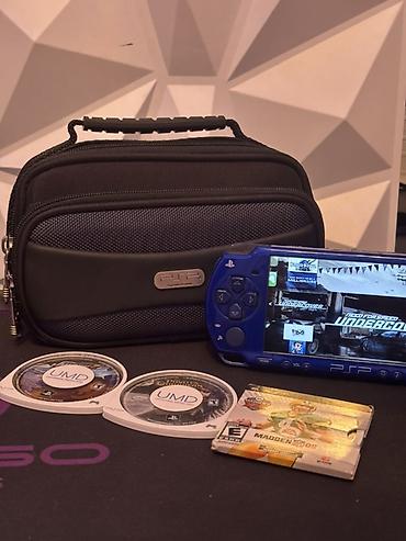 купить psp go: Sony PSP 2000 ideal (PlayStation Portable) – mavi rəng - Rəng: Parlaq — 8