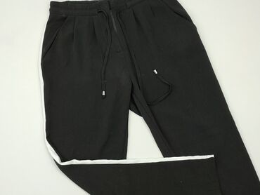 t shirty czarne z nadrukiem: Spodnie dresowe, Amisu, S, stan - Dobry