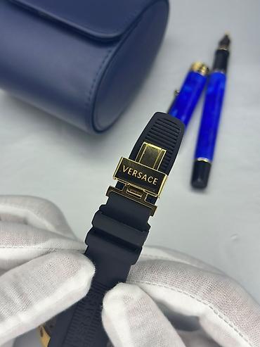 Aksesuarlar: Yeni, Qol saatı, Versace, rəng - Qara — 6
