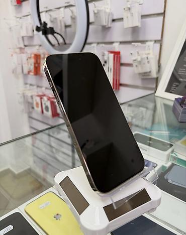 iphone na rate: IPhone 14 Pro, 128 GB, Matte Gold, Zəmanət, Simsiz şarj, Face ID — 2