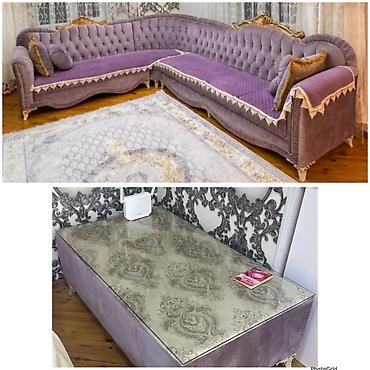 Divanlar: Kunc divan jurnal masa ile birlikde 550 Azn. Olchu 3×2m. Achilmir — 1