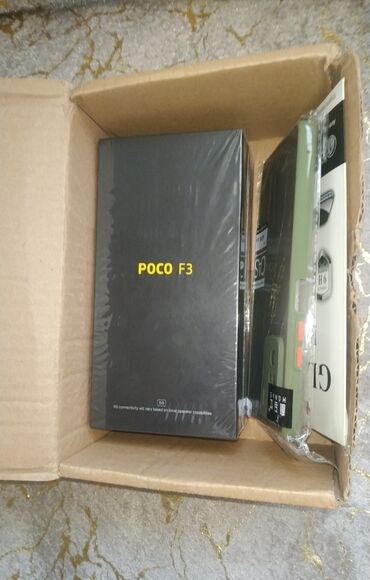 en ucuz xiaomi telefonlar: Poco F3, 128 GB, rəng - Qara, Sənədlərlə, Zəmanət, Sensor