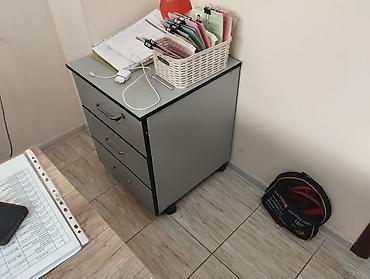 Комплекты офисной мебели: Комплект офисной мебели, ДСП, цвет - Коричневый — 1