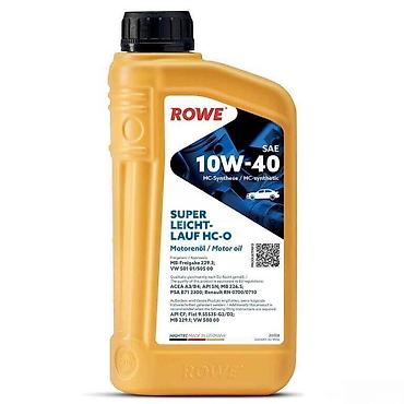 Автомобильные масла: Rowe HIGHTEC SUP. LEICHTLAUF HC-O SAE 10W-40 1LROWE HIGHTEC SUP — 1