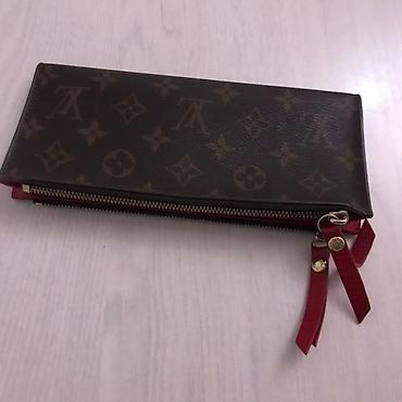 хвостики: Портмоне, Louis Vuitton, Натуральная кожа, Б/у — 1