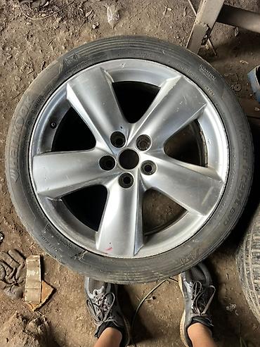 245 45 19: Комплект из 4 оригинальных литых дисков Lexus с шинами. - Диски — 5
