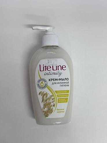 Крем-мыло для интимной гигиены Life Line Intimity «Овсяное молочко» at lalafo.kg Крем-мыло для интимной гигиены Life Line Intimity «Овсяное молочко»