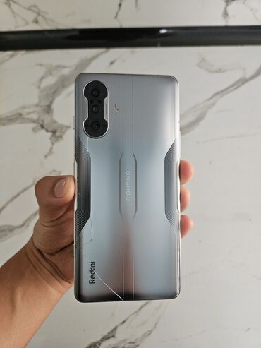 телефоны в ош: Redmi, Redmi K40 Gaming, Б/у, 256 ГБ, цвет - Серебристый