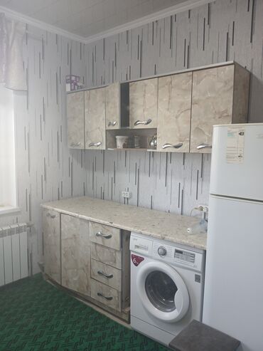квартиры токмок сдаю: 2 бөлмө, 57 кв. м, 107-серия, 5 кабат, Евроремонт