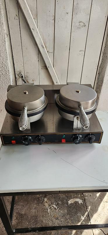 Вафельницы: Двойная вафельница для рожков (Cone Baker 2-Plate). продается электро — 1