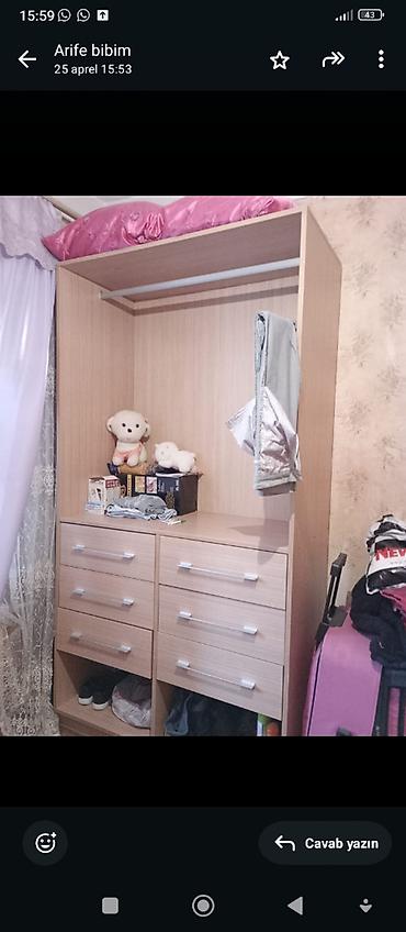 Digər mebel: İdeal vəziyyətdədir 
Ünvan Əhmədli 0553726820 — 1