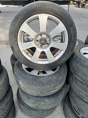 valino pergea 08rs: Колеса в сборе 225 / 55 / R 17, Лето, Б/у, Комплект, Легковые, Литые, отверстий - 5 — 1