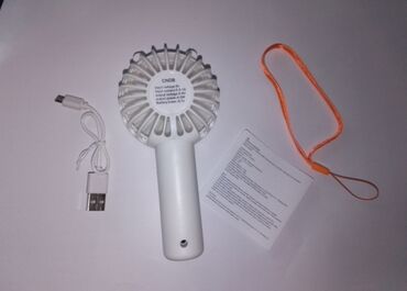 ventilatori za terasu: Prenosivi ventilator i led lampa 2 u 1 puni se na usb koji dobijate u