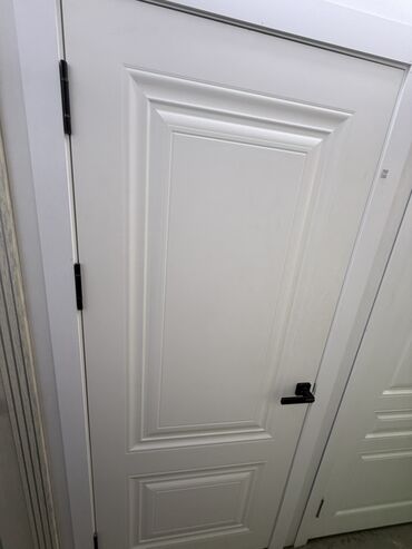 пластиковые двери межкомнатные: Межкомнатная глухая дверь, МДФ, Окрашенная, цвет - Белый