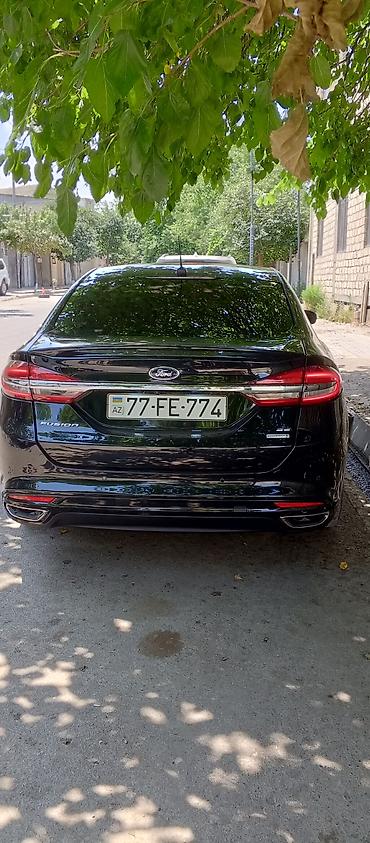tofas mostu satilir: Ford Fusion – qara rəngli sedan, zərif və dinamik dizayn. Texniki və — 7