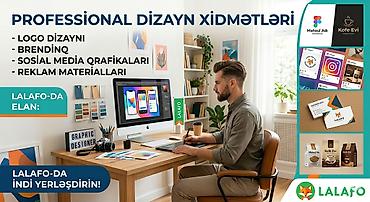 qablasdirma: Qrafik dizayner, 20 yaş, 1 ildən az təcrübə, Tam iş günü — 1