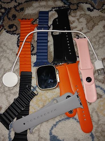 apple whact: Yeni, İdman Saat dəsti, rəng - Gümüşü — 1
