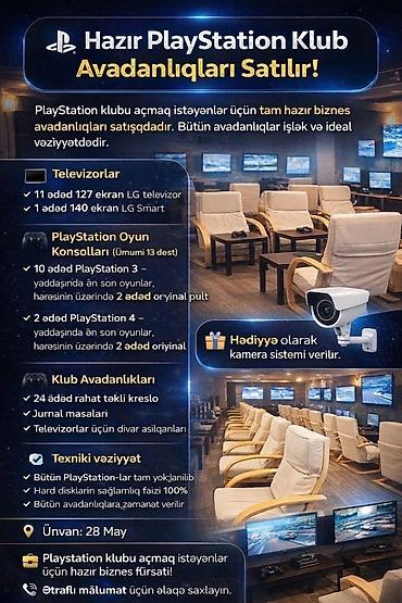Hazır biznes Playstation klub avadanlığı 🎮 Hazır PlayStation Klub lalafo.az -da — 2 Hazır biznes Playstation klub avadanlığı 🎮 Hazır PlayStation Klub — 2