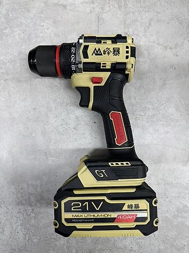 brushless: Аккумуляторная ударная дрель-шуруповёрт 21V (бесщёточный) Описание: - — 2