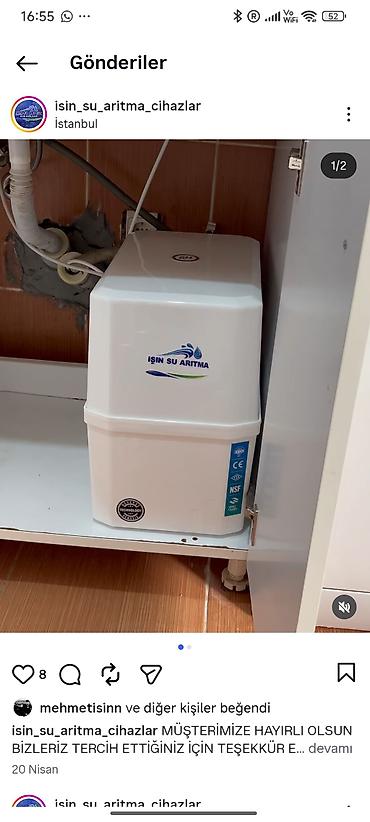 sistem block: GLOBAL markalı su təmizləmə sistemi – 6 mərhələli RO (Reverse Osmosis) — 1