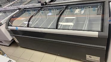 Морозильная витрина (бонета) с раздвижными стеклянными крышками -