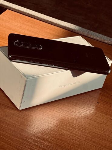 Redmi: Redmi, Redmi Note 8 Pro, Б/у, 64 ГБ, цвет - Черный, 2 SIM — 2