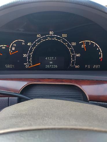 Mercedes-Benz: Mercedes-Benz S-Class: 2000 г., 5 л, Типтроник, Бензин, Седан — 14