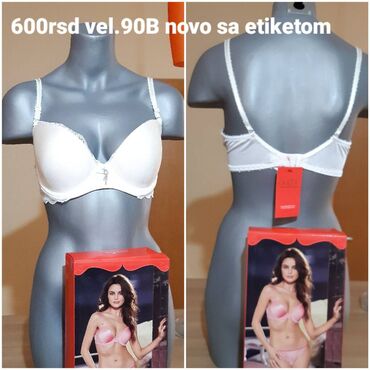 Brushalteri, Bralete: Ženski brushalteri – više modela i veličina 1) Belo podstavljeno — 1