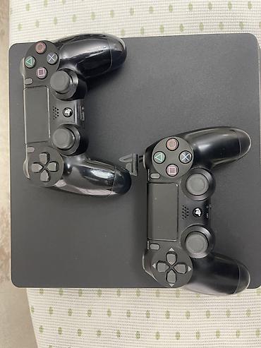 nintendo controller: Sony PlayStation 4 Slim (CUH‑2xxx) + 2 беспроводных геймпада DualShock — 2