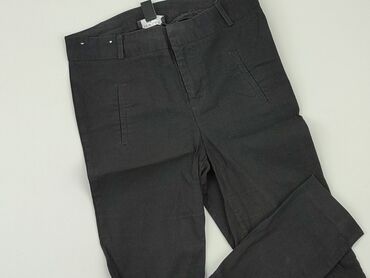 deezee czarne sandały: Material trousers, New Look, 11 years, 146, condition - Good