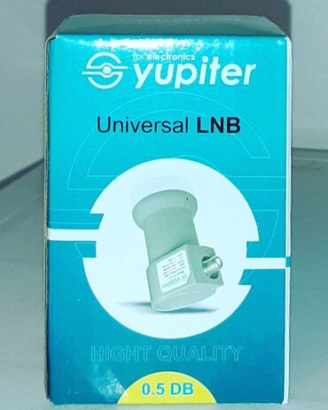 televizor yeni: Yupiter LNB-lər (Qalofkalar) tək çıxışlı 4 AZN, iki çıxışlı 8 AZN