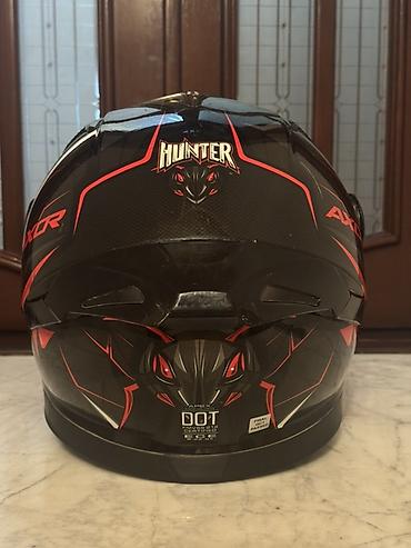 moto debilqe: AXOR tam üzlü motosiklet dəbilqəsi – “Hunter” dizaynı. - Korpus — 4