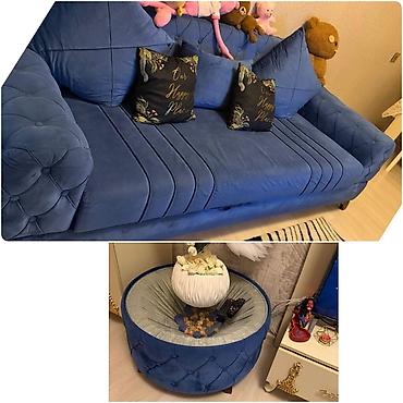 Digər mebel: Açılan divan+pufikle birgə 350 azn.Unvan masazır (Gülü) — 1
